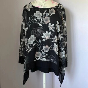 Rebecca printed top size XL